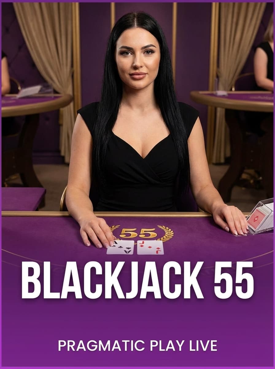 Blackjack 55 by Pragmatic Play Live - Play at Acebet