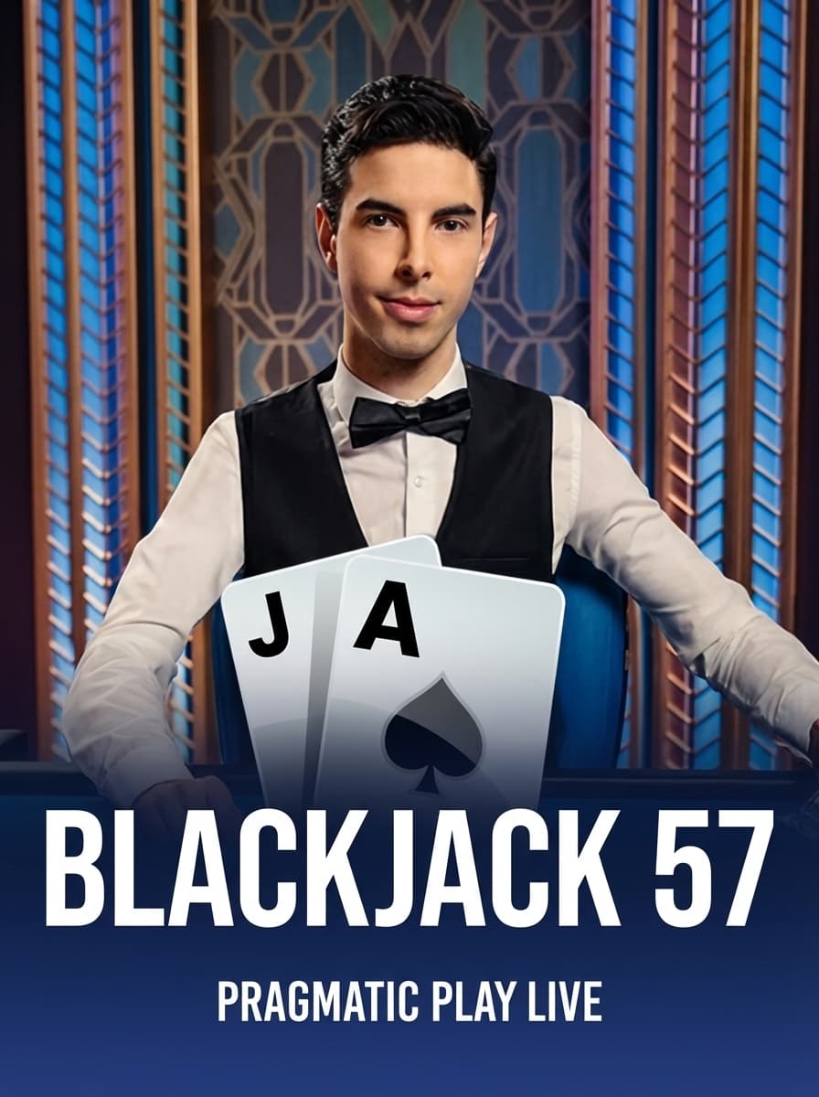 Blackjack 57 by Pragmatic Play Live - Play at Acebet