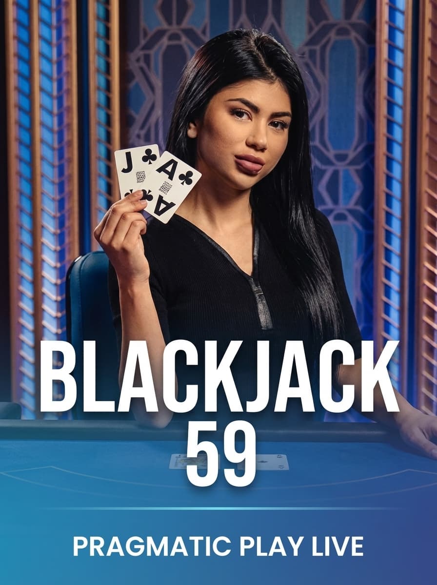 Blackjack 59  by Pragmatic Play Live - Play at Acebet