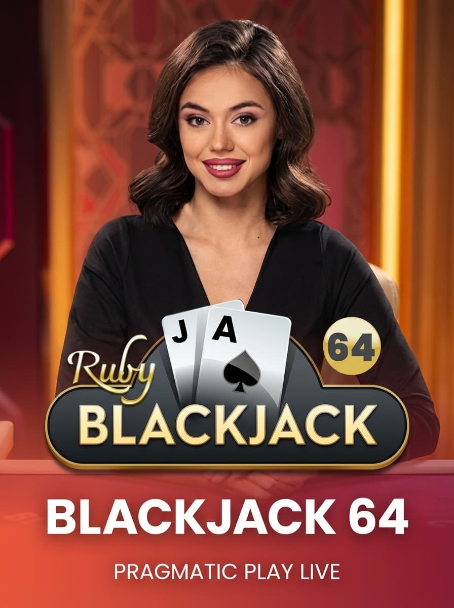 Blackjack 64  by Pragmatic Play Live - Play at Acebet