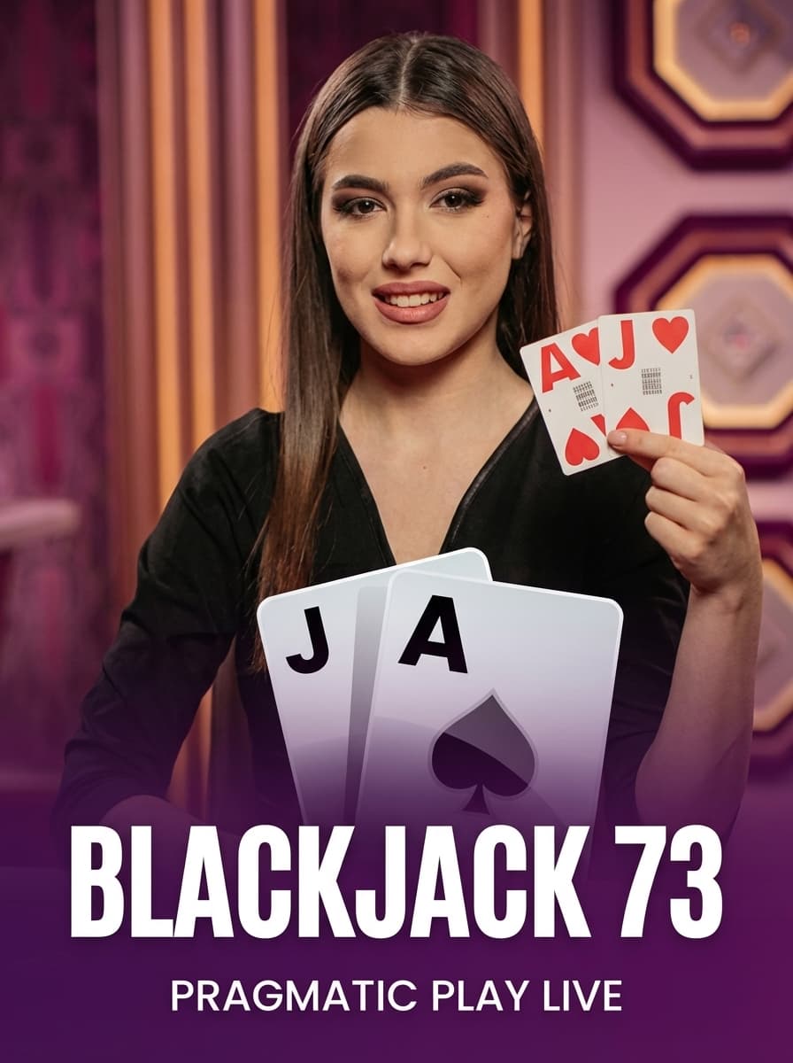 Blackjack 73  by Pragmatic Play Live - Play at Acebet