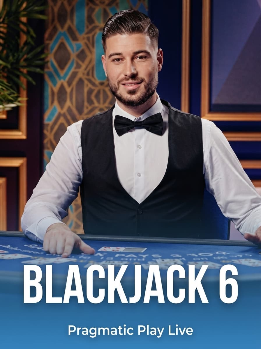 Blackjack 6 by Pragmatic Play Live - Play at Acebet