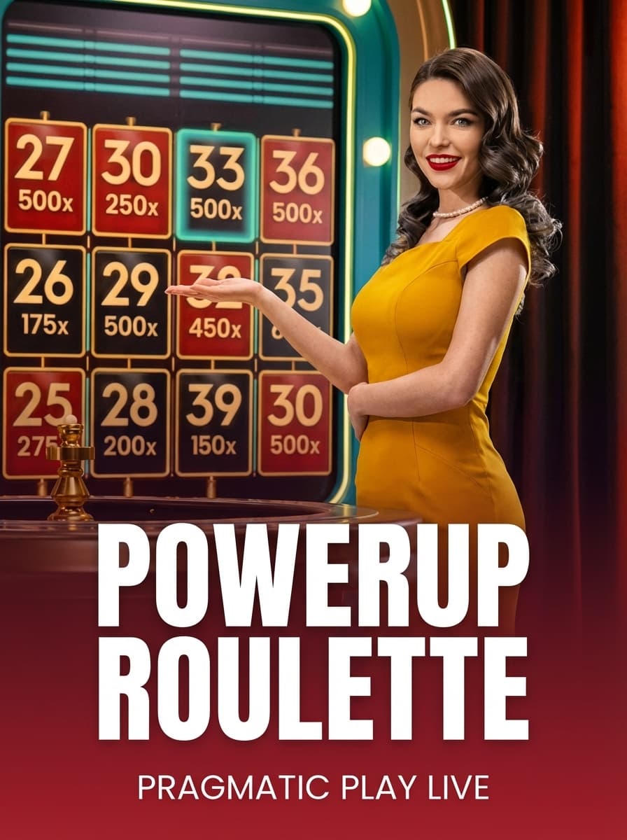 PowerUP Roulette by Pragmatic Play Live - Play at Acebet