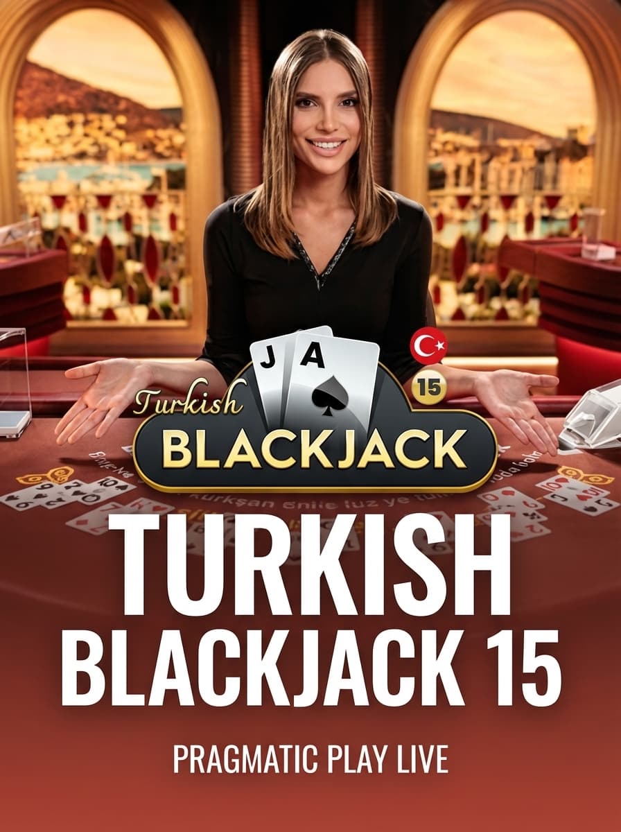 Turkish Blackjack 15 by Pragmatic Play Live - Play at Acebet