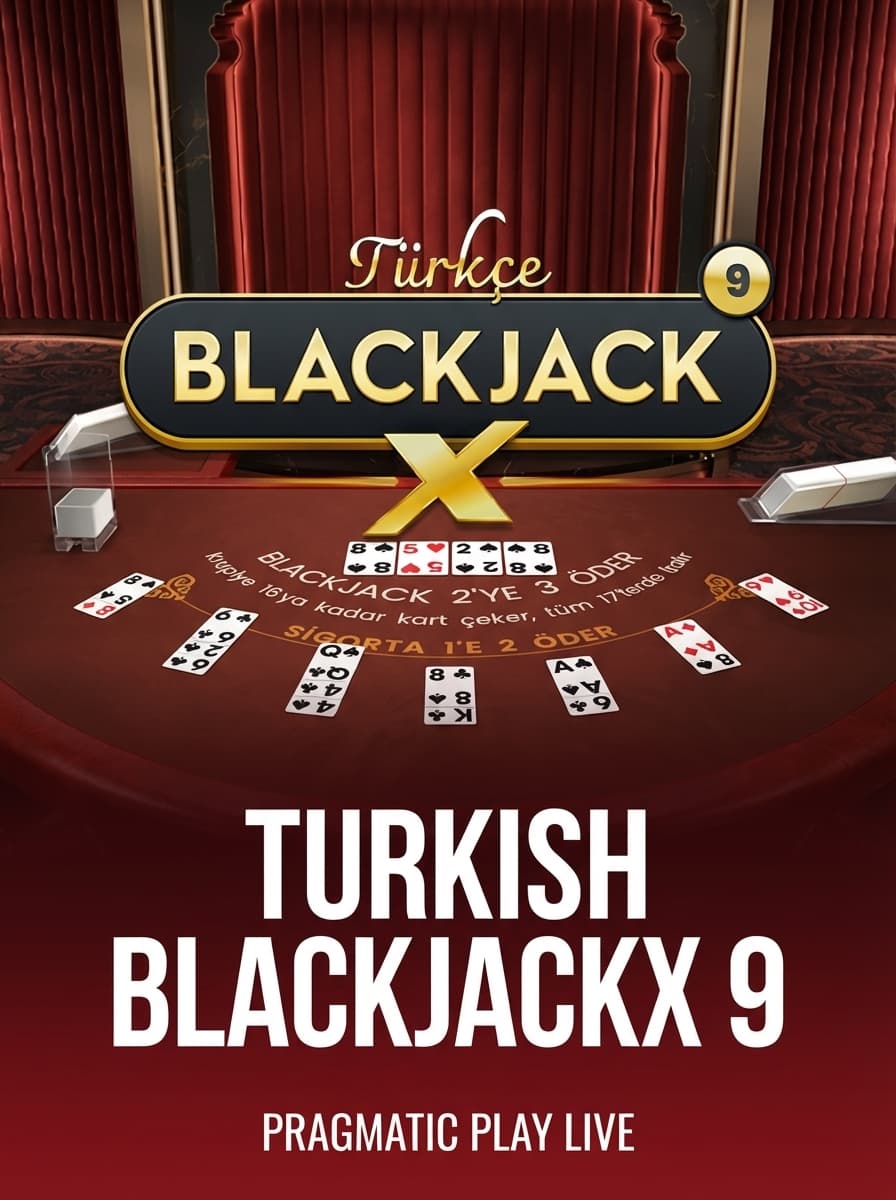 Turkish BlackjackX 9 by Pragmatic Play Live - Play at Acebet