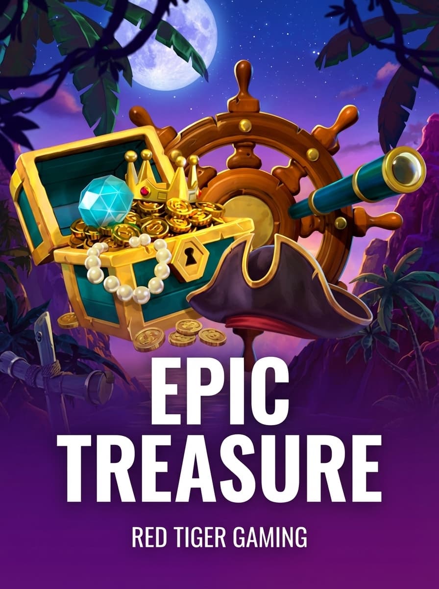 Epic Treasure by Red Tiger Gaming - Play at Acebet